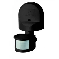 Датчик движения ST-10A BLACK настенный черный 180° 1200W IP44 Eurolamp