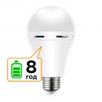 Лампа на аккумуляторе Е27 LED CT-4229 АС9W DC3W 6400К 000059314 ЕВРОСВЕТ