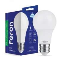 Светодиодная лампа LB-700 A60 10W E27 6400K 220V Feron