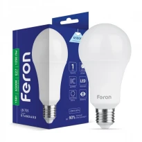 Лампа LED LB-705 A60 15W E27 6500K 220V Feron