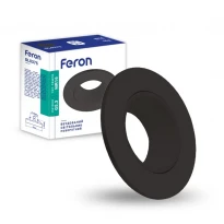 Точковий врізний світильник поворотний DL0375 чорний GU5.3 Feron