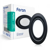 Светодиодный светильник LN7 3W черный Feron