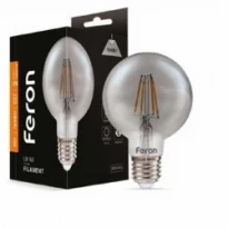 Энергосберегающая LED-лампа LB-163 G95 6W G95 графіт 01869 Feron