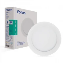 Светодиодный светильник врезной AL510-1 6W 4000K 360Lm IP20 белый 01882 Feron