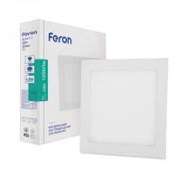 Светодиодный светильник врезной AL511-1 20W 4000K 1200Lm IP20 белый 01889 Feron