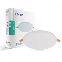 Светодиодный светильник врезной AL701 24W 4000K 2400Lm IP20 белый 01902 Feron