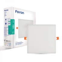 Светодиодный светильник врезной AL702 18W 4000K 1800Lm IP20 белый 01905 Feron