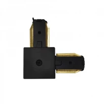 Коннектор прямой LD1201-P для шинопровода однофазного, черный 7755 Ardero