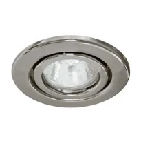 Точковий врізний світильник DL11 MR16 GU5.3 50W коло титан Feron