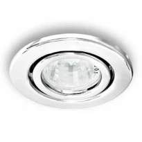 Точковий врізний світильник DL11 MR16 GU5.3 50W коло хром Feron