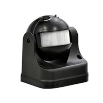 Датчик движения SEN11/LX39 настенный черный 180° 1200W IP44 Feron