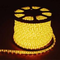 Светодиодный дюралайт LED 2-х жильный 1,44Вт/м 13мм круг желтый 36SMD Feron