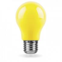 Світлодіодна лампа 6503 LB-375 A50 E27 3W жовта 220V