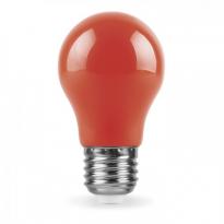 Светодиодная лампа 6500 LB-375 A50 E27 3W красная 220V