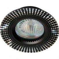 Точечный врезной светильник GS-M369 MR16 GU5.3 50W круг черный Feron