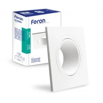 Точковий врізний світильник поворотний DL0380 білий GU5.3 Feron