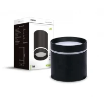 Светодиодный спотовый светильник AL543 7W черный 4100K 7071 Feron