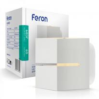 Настенный накладной светильник AL8000 белый Feron