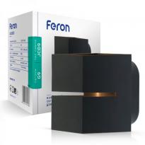 Настенный накладной светильник AL8000 черный Feron