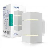 Настенный накладной светильник AL8002 белый Feron