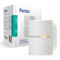 Настенный накладной светильник AL8001 белый Feron
