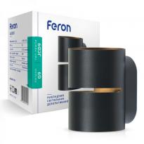 Настенный накладной светильник AL8001 черный Feron