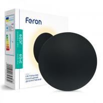 Настенный накладной светильник AL8005 черный Feron