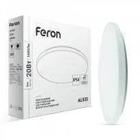 Светодиодный светильник AL533 20W 6500К IP54 7450 Feron
