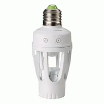 Датчик движения SEN127 цокольный белый 360° E27 60W IP20 Feron