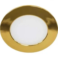 Встраиваемый LED светильник 4685 AL500 6W 4000K золото IP20 Feron