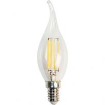 Светодиодная лампа Эдисона Filament 4848 LB-59 CF37 E14 4W 4000K 220V Feron