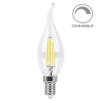 Энергосберегающая LED-лампа Эдисона Filament dimmable 4972 LB-69 CF37 E14 4W 4000K 220V Feron
