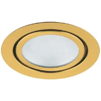 Встраиваемый LED светильник LN7 3W 4000K золото 5845 Feron