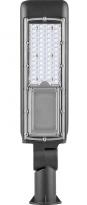 Світлодіодний консольний світильник SP2819 50W 6400K прямокутний сірий IP65 Feron