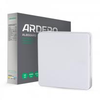 Накладной светодиодный светильник AL802ARD 48W квадрат 5000K IP40 4080Lm 8001 Ardero