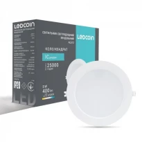 Светодиодный встроенный светильник AL512 5Вт 6500K IP20 80332 Ledcoin