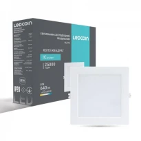 Светодиодный встроенный светильник AL513 8Вт 6500K IP20 80338 Ledcoin