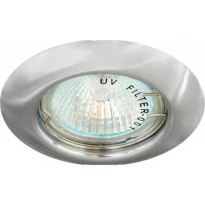 Точковий врізний світильник DL13 MR16 GU5.3 50W коло хром Feron