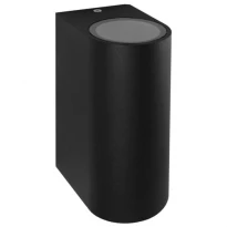 Архитектурный настенный светильник DH015 PAR16/GU10 черный IP54 Feron