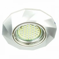Точковий врізний світильник поворотний DL6021 MR16 GU5.3 50W коло білий Feron