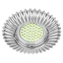 Точковий врізний світильник поворотний DL6213 MR16 GU5.3 50W коло хром Feron