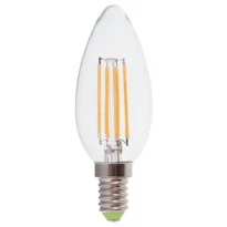 LED-лампочка Эдисона Filament 4777 LB-58 C37 E14 4W 4000K 220V Feron