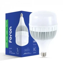 Светодиодная лампа LB-653 100Вт Е27-E40 6500K 80200 Hi-Power Feron
