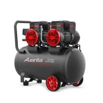 Компрессор безмасляный поршневой с прямым приводом 50л 220V 2.9kW 8Бар 280л/мин 2-1450X2F50-220 Auarita