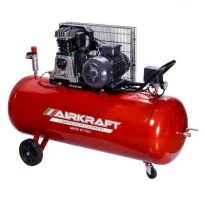 Компресор 200л 510л/хв 380V 3kW 10Бар поршневий з ремінним приводом AK200-510-380 Airkraft