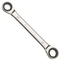 Ключ накидний з тріскачкою 16х18мм AOAG1618 TOPTUL
