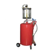Установка для вакуумной откачки мастила с мерной колбой 80л B8010KV G.I.Kraft