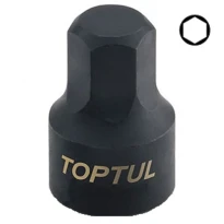 Головка HEX 4мм 1/4" (цельная) BCDB0804 TOPTUL