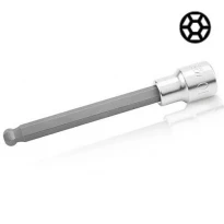 Головка з насадкою HEX 8мм 140мм 1/2" з кулею BCSA1608 TOPTUL