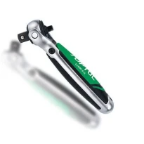 Тріскачка 1/4"х1/2" з шарніром (360°) 72 зубця 160мм CJMM1616 TOPTUL